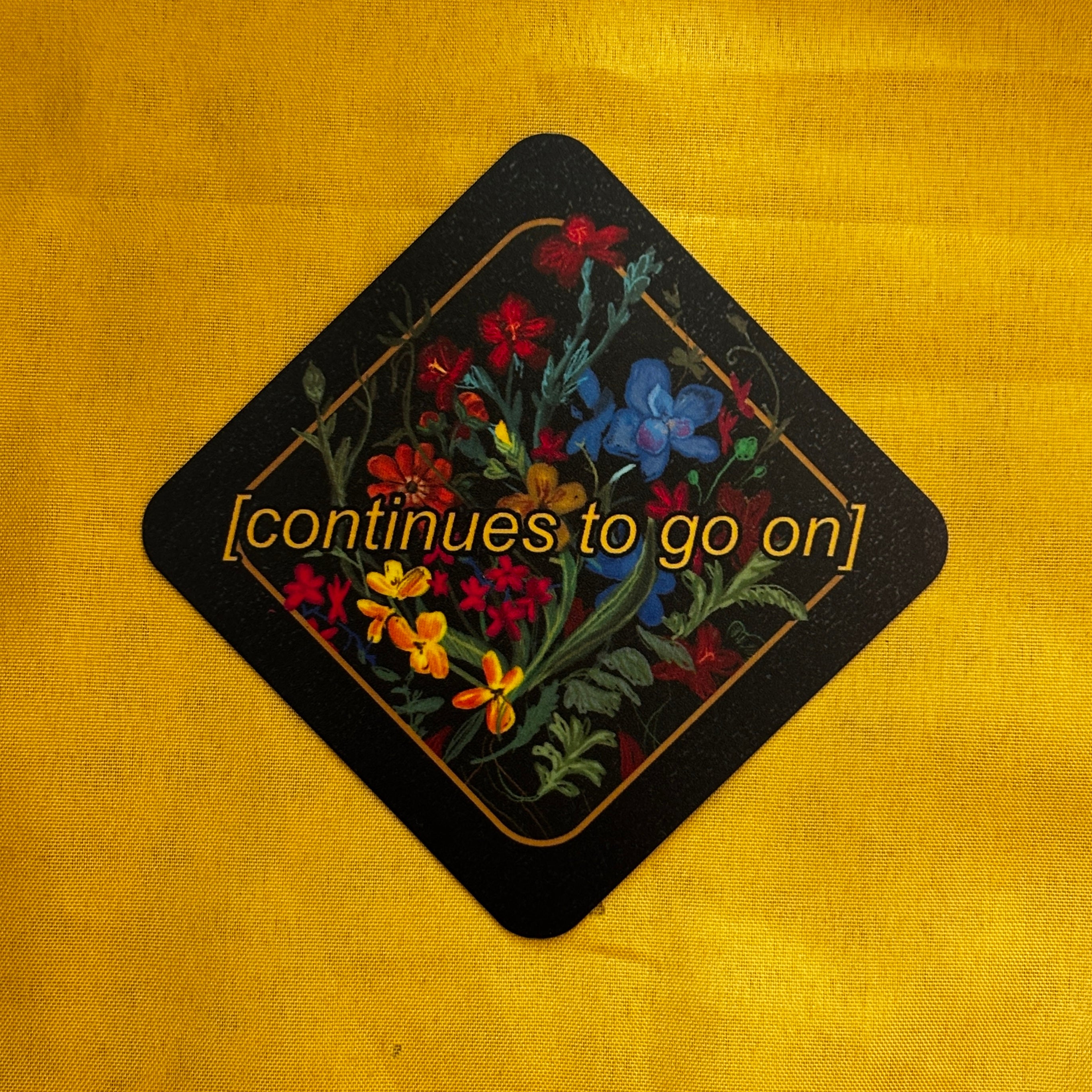 Continues (Flower)  - Sticker