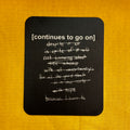 Continues (Text)  - Sticker