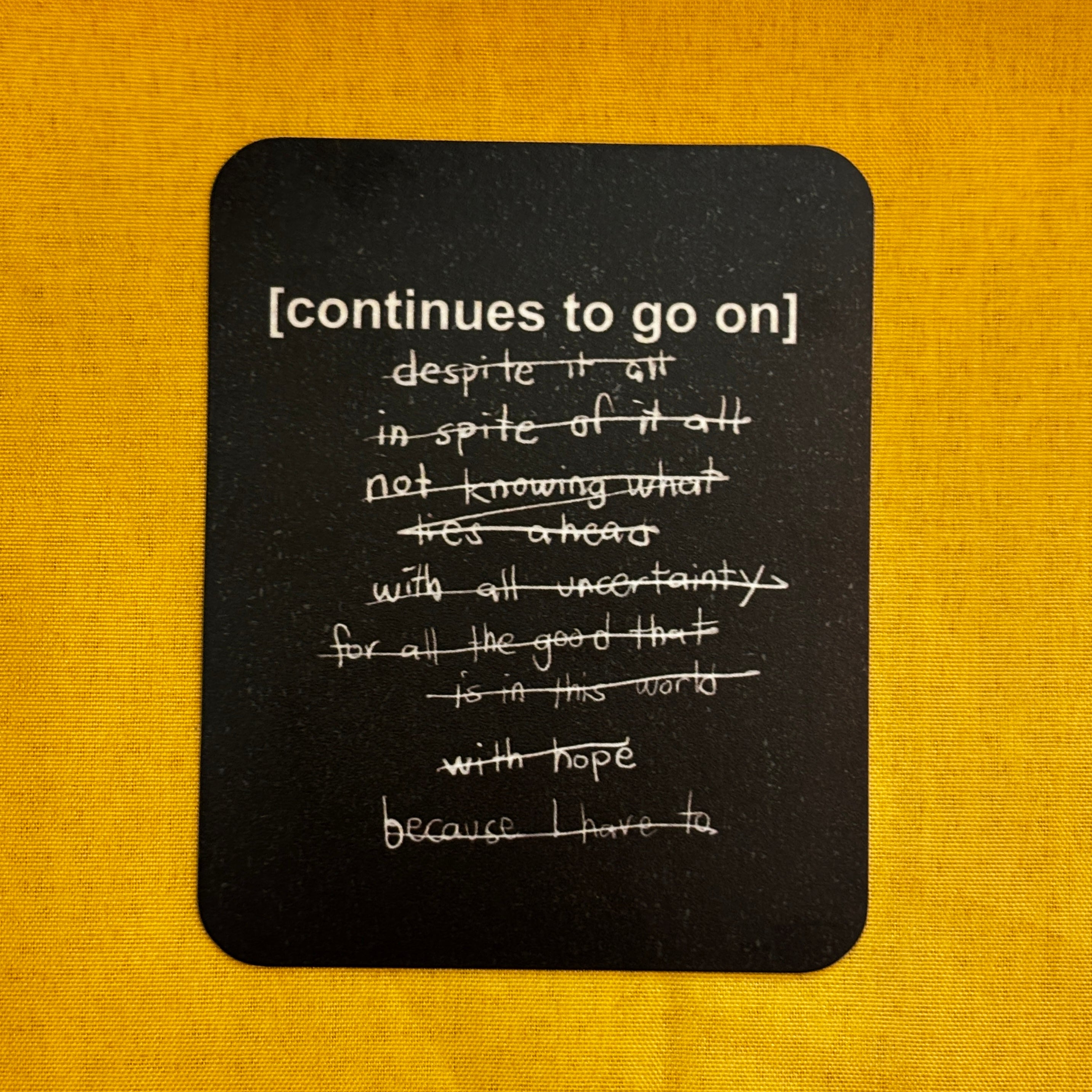 Continues (Text)  - Sticker