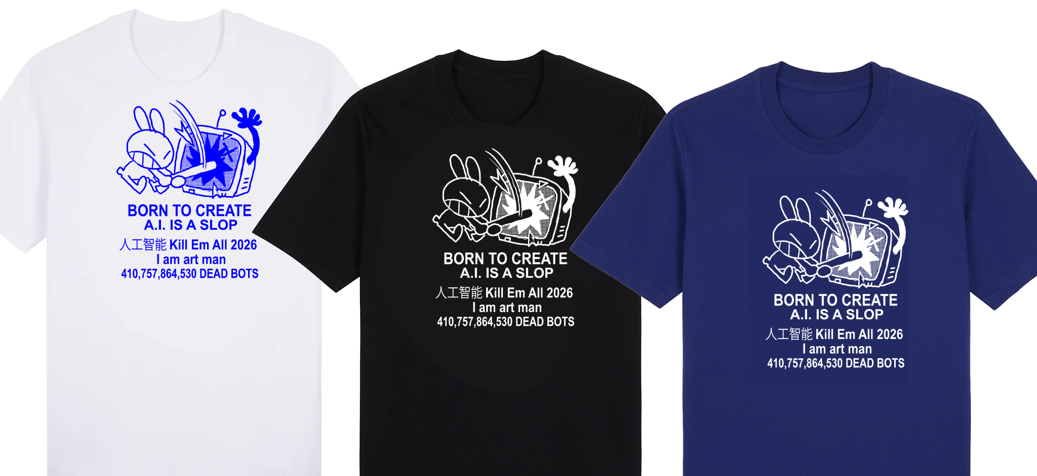 [ETA: May 25] Born to Create (Clean) - Shirt Pre-Order
