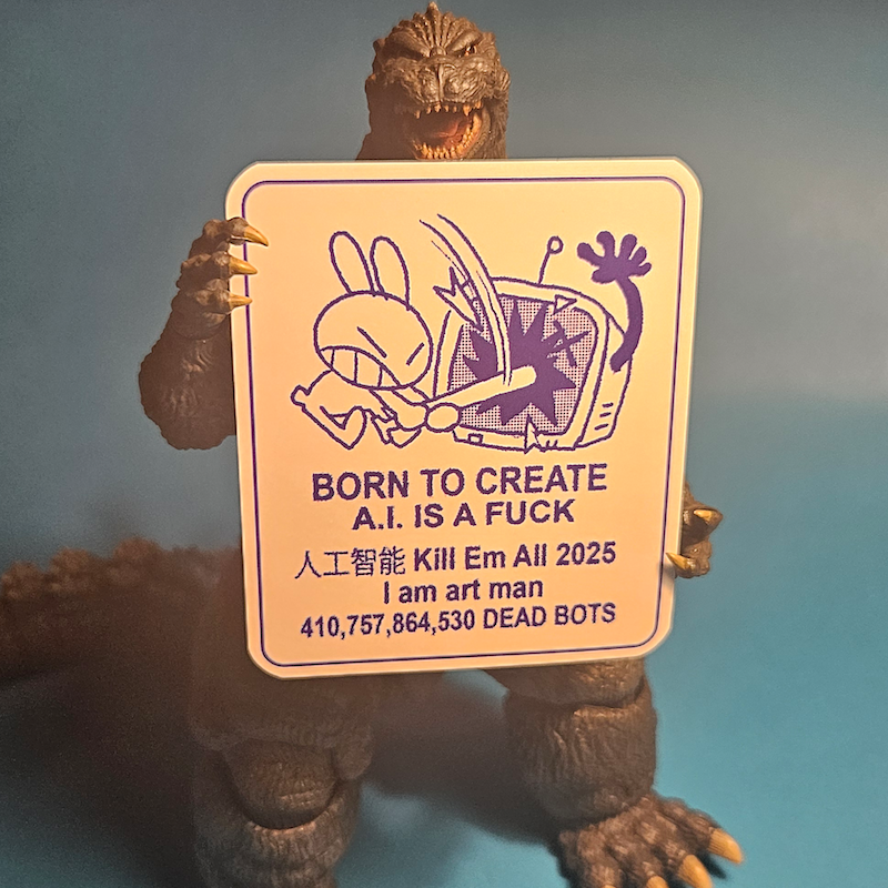 Born To Create - Sticker