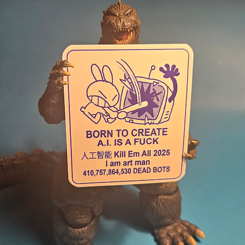 Born To Create - Sticker