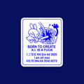Born To Create - Sticker