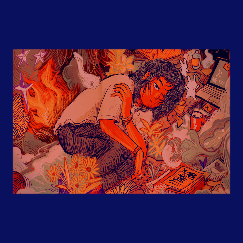 Burning Up - Print