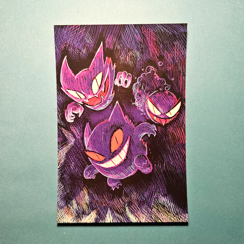 Gengar Evolution - Print