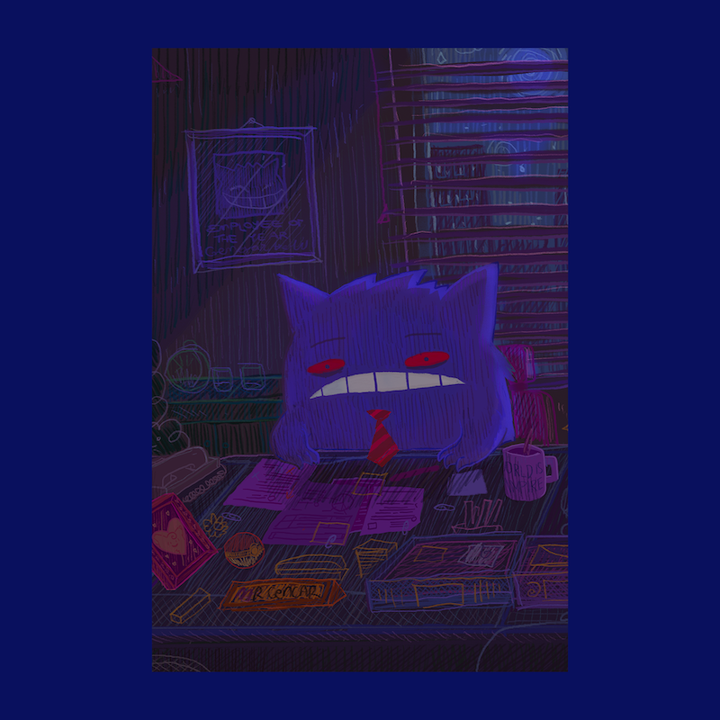 Gengar - Print