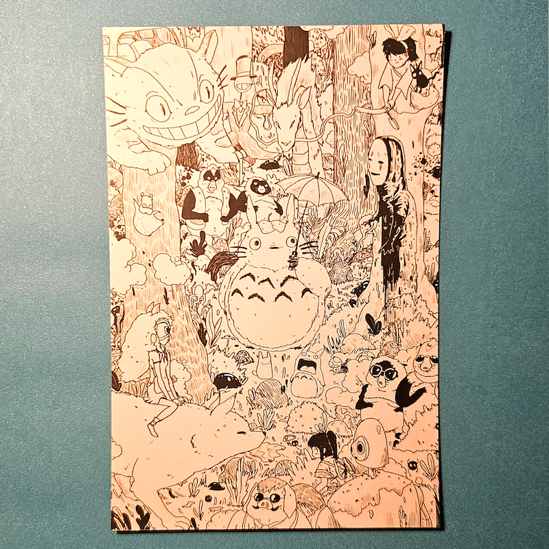 Ghibli Forest - Print (Small)