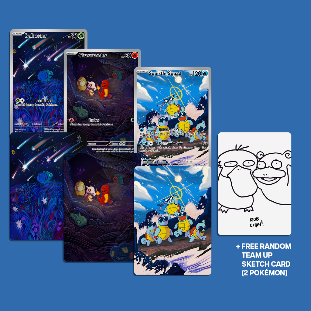 First Starter ALL OF THEM Bundle | Bulbasaur, Charmander, and Squirtle | First Starter Collection