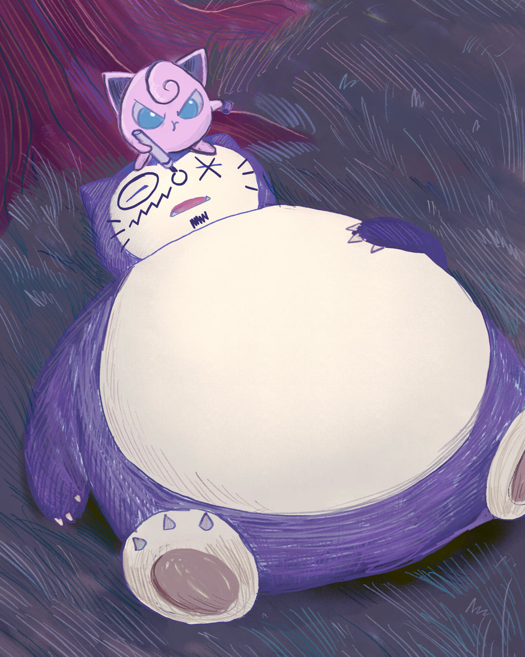 Jigglypuff and Snorlax | Tag Team
