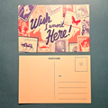 Wish I Wasn't Here - Postcard/Print