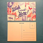 Wish I Wasn't Here - Postcard/Print